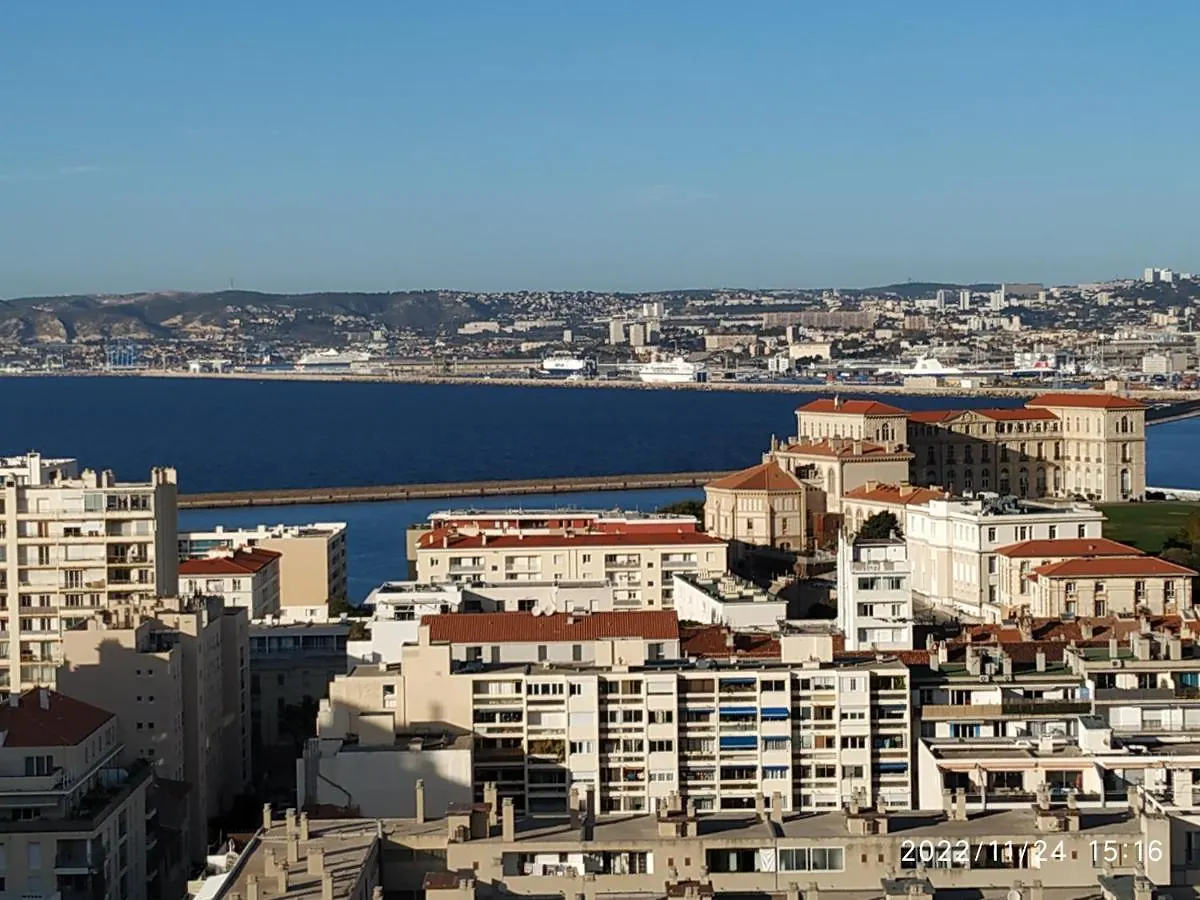 Appartement Studio Vue Imprenable Sur Marseille